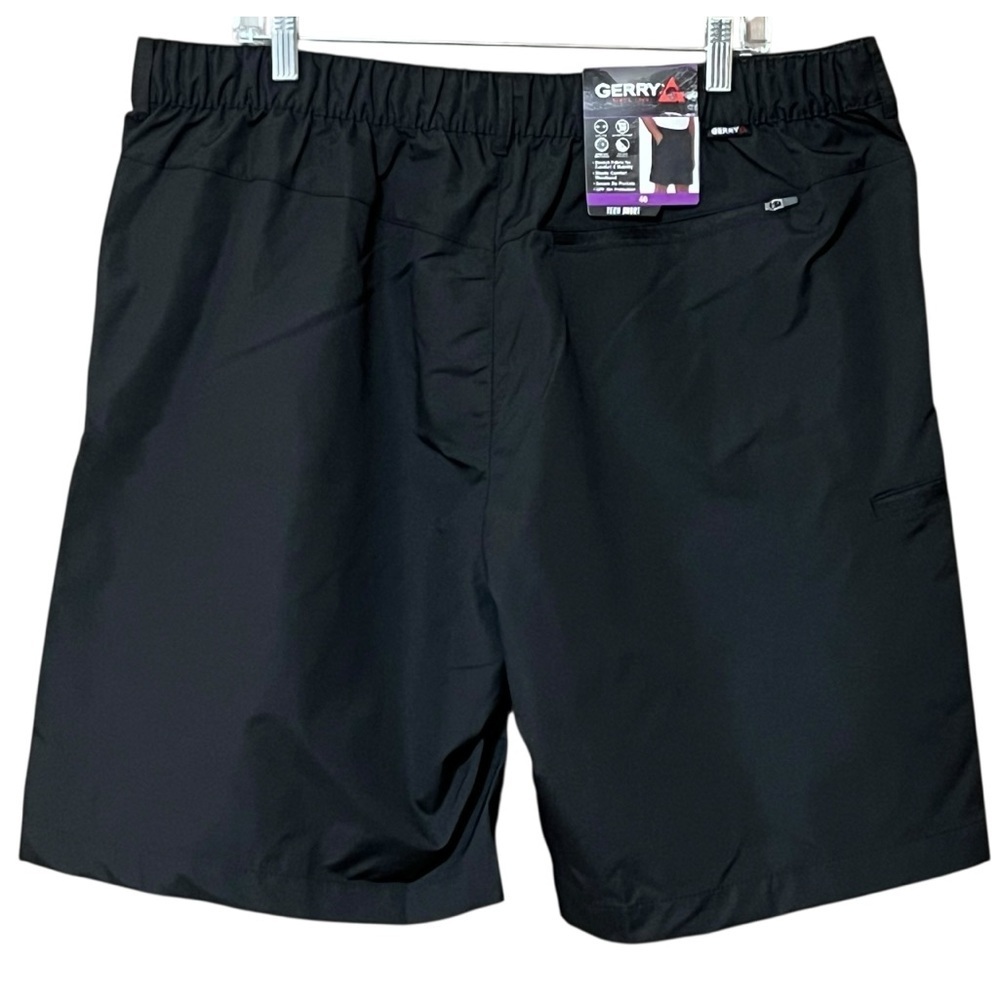 Gerry Tech Shorts 40 Black Gorpcore Outdoorcore Sportcore UV Stretch NWT